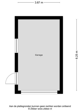 Floorplan - Karel Doormanstraat 75, 5481 HT Schijndel