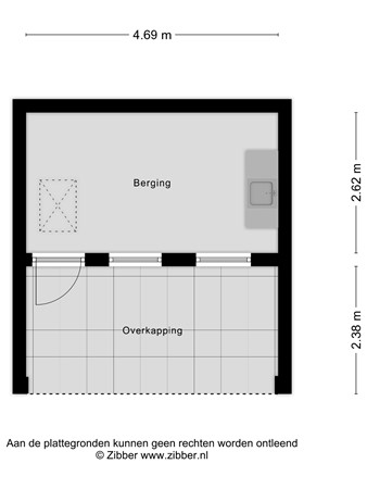 Floorplan - Begoniastraat 13, 5482 MX Schijndel