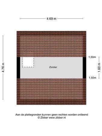 Floorplan - Begoniastraat 13, 5482 MX Schijndel