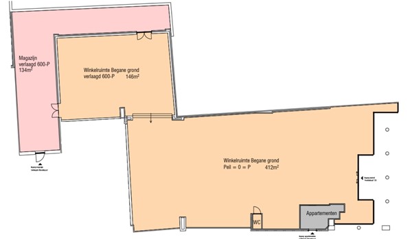 Floorplan - Hoofdstraat 138, 5481 AJ Schijndel