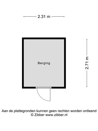 Floorplan - Conventstraat 48, 5481 CP Schijndel