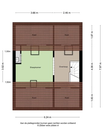 Floorplan - Fresiahof 21, 5482 RA Schijndel