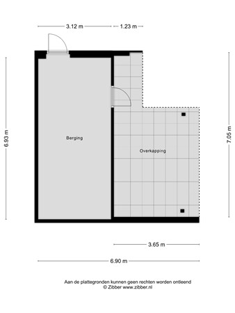 Floorplan - Boschweg 84, 5481 EH Schijndel