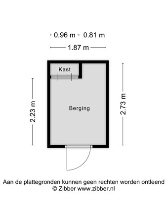 Floorplan - Meester Michelsstraat 4-01, 5481 CA Schijndel