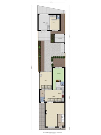 Floorplan - Boschweg 109, 5481 ED Schijndel