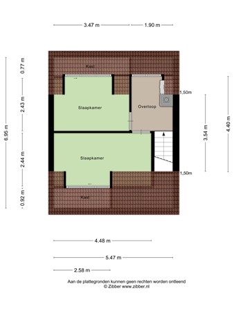 Floorplan - Boschweg 109, 5481 ED Schijndel