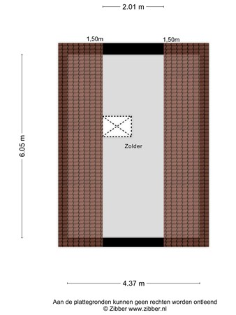 Floorplan - Boschweg 109, 5481 ED Schijndel