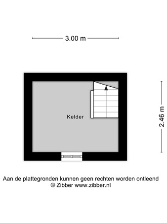 Floorplan - Bunderstraat 36A, 5481 KE Schijndel