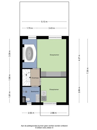 Floorplan - Gounodhof 7, 5481 PA Schijndel