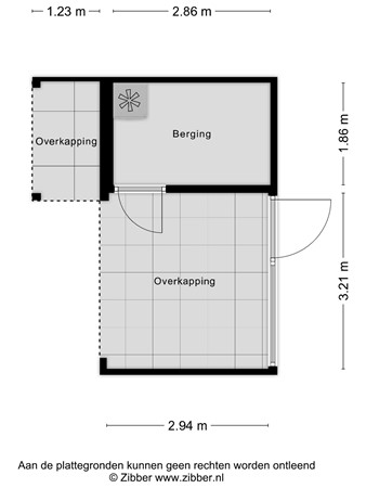 Floorplan - Gounodhof 7, 5481 PA Schijndel
