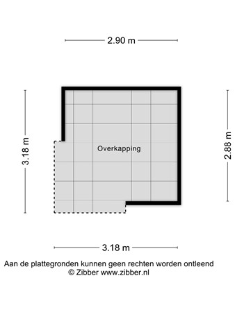 Floorplan - Bartokstraat 32, 5481 PB Schijndel