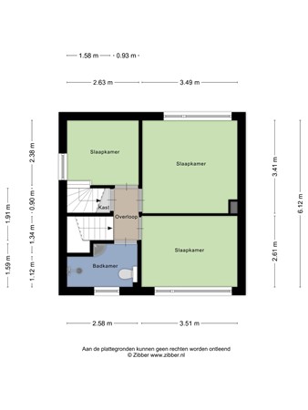 Floorplan - Jan van Amstelstraat 80, 5481 HD Schijndel