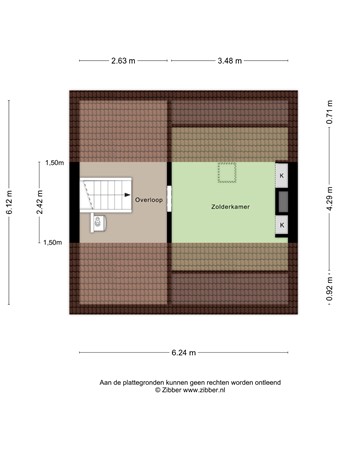 Floorplan - Jan van Amstelstraat 80, 5481 HD Schijndel