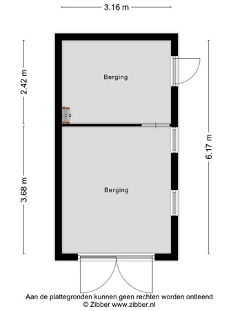 Floorplan - Jan van Amstelstraat 80, 5481 HD Schijndel