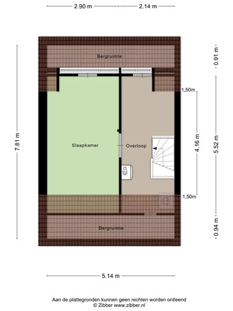 Floorplan - Heikantstraat 60, 5481 BC Schijndel