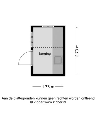 Floorplan - Heikantstraat 35, 5481 BB Schijndel