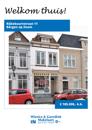 Brochure preview - Brochure - Benedenwoning - winkel - Rijkebuurtstraat 11 Bergen op Zoom.pdf