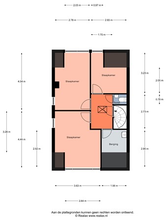 Floorplan - Anthon van der Horstlaan 16, 3752 VN Bunschoten-Spakenburg