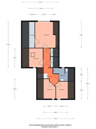 Floorplan - Eemlandia 42, 3752 XT Bunschoten-Spakenburg