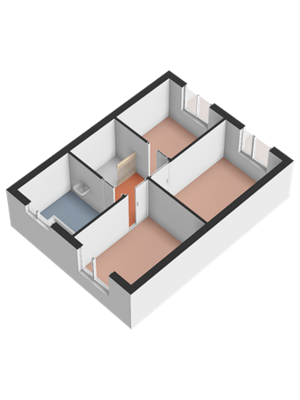 Floorplan - Nieuwe Schans 32, 3751 BC Bunschoten-Spakenburg