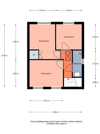 Floorplan - Kolkkamp 34, 3751 CZ Bunschoten-Spakenburg