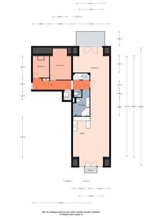 Floorplan - Zuiderzeeboulevard 28, 3751 HC Bunschoten-Spakenburg