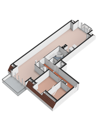 Floorplan - Zuiderzeeboulevard 28, 3751 HC Bunschoten-Spakenburg