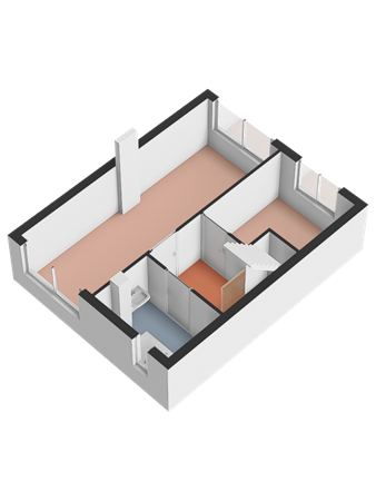 Floorplan - Nieuwe Schans 53, 3751 BB Bunschoten-Spakenburg