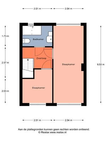 Floorplan - Nieuwe Schans 53, 3751 BB Bunschoten-Spakenburg