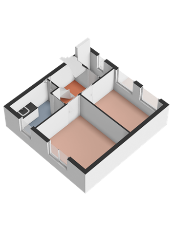 Floorplan - Heemraadstraat 9, 3752 EM Bunschoten-Spakenburg
