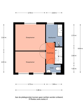 Floorplan - Heemraadstraat 9, 3752 EM Bunschoten-Spakenburg