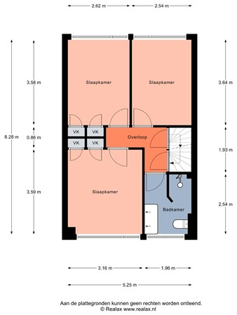 Floorplan - Bizetstraat 29, 3752 WE Bunschoten-Spakenburg