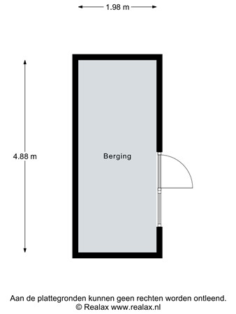 Floorplan - Dorpsstraat 50, 3751 ER Bunschoten-Spakenburg