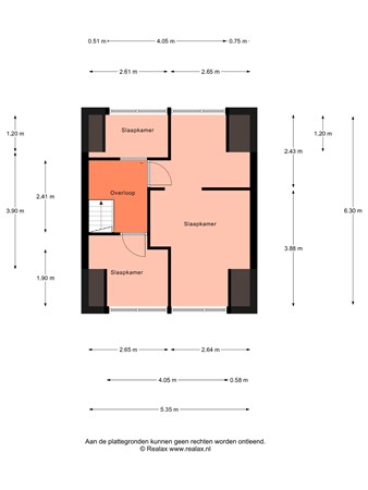 Floorplan - Nieuwe Schans 77, 3751 BB Bunschoten-Spakenburg