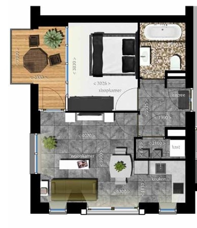 Floorplan - Huurdemanskamp 22, 3751 JA Bunschoten-Spakenburg