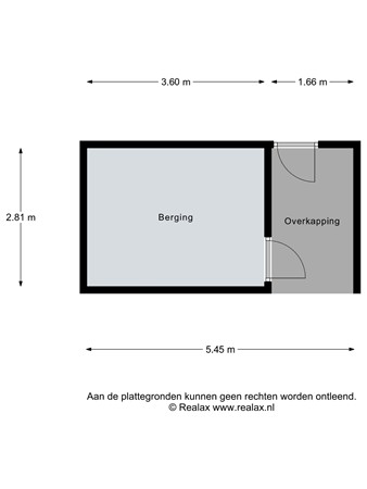Floorplan - Verdistraat 92, 3752 WR Bunschoten-Spakenburg