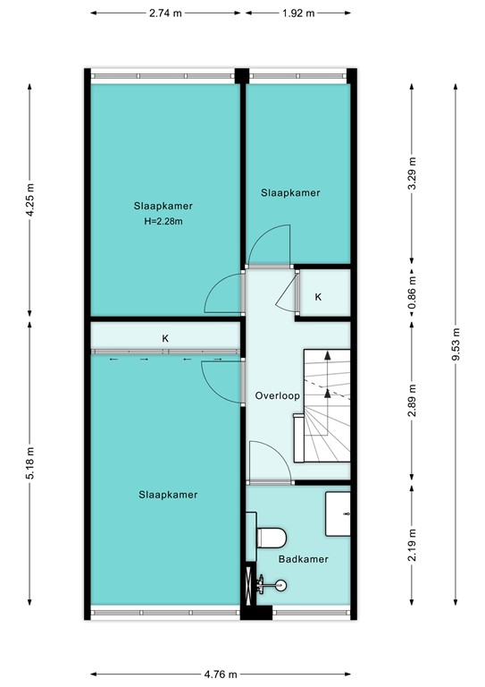 mediumsize floorplan