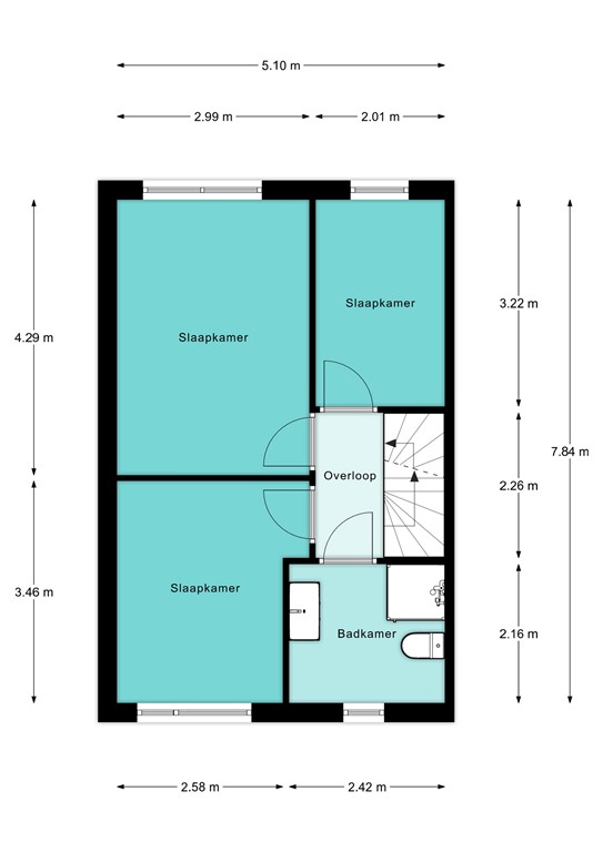 mediumsize floorplan