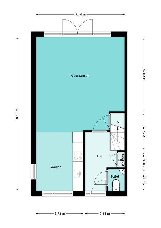 mediumsize floorplan