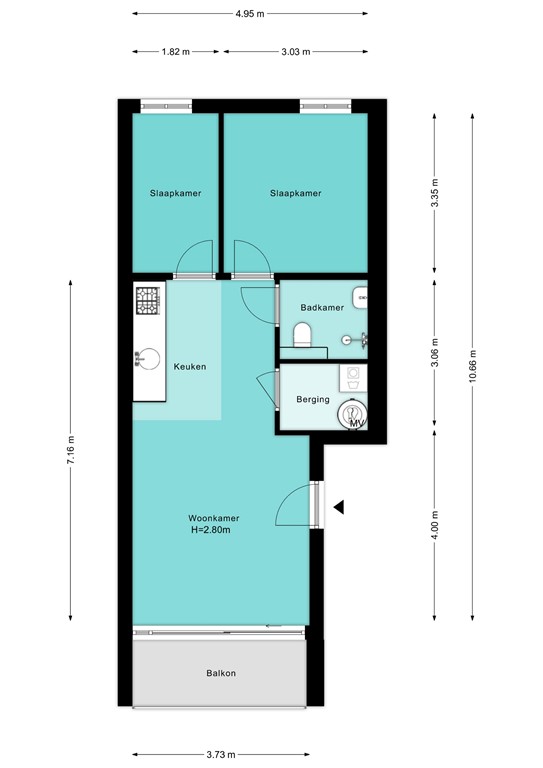 mediumsize floorplan