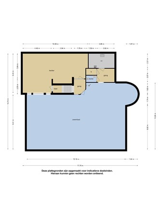 Floorplan - Leenderweg 166, 5555 CH Valkenswaard