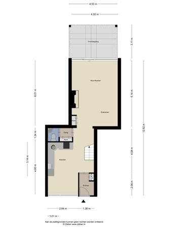 Floorplan - Bree 16, 5641 PS Eindhoven