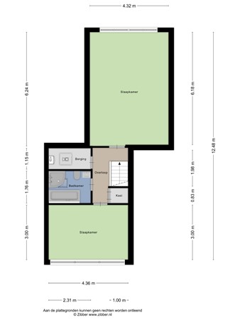 Floorplan - Bree 16, 5641 PS Eindhoven