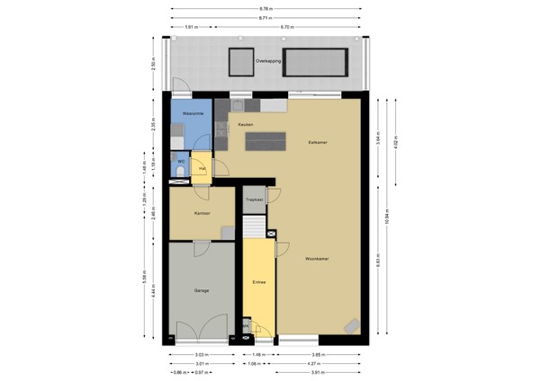 Floorplan - Sartrelaan 7, 5629 PL Eindhoven