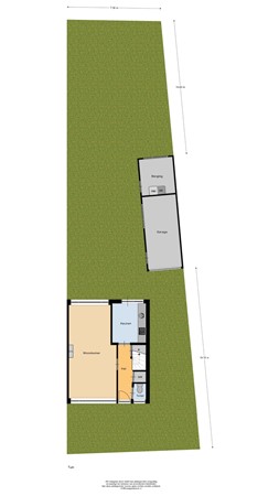 Floorplan - Wethouder C. Kromstraat 5, 1911 HG Uitgeest