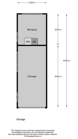 Floorplan - Wethouder C. Kromstraat 5, 1911 HG Uitgeest