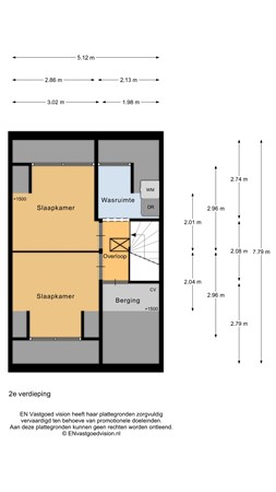 Floorplan - Roze-Ven 40, 1531 LX Wormer