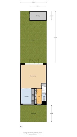 Floorplan - De Sluiswachter 42, 1911 JK Uitgeest