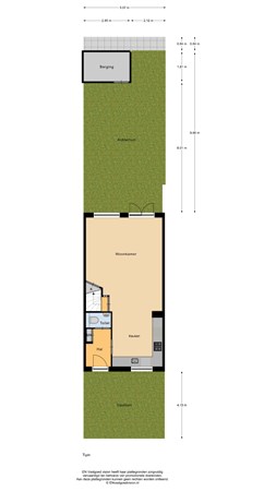 Floorplan - Akkerland 28, 1567 EK Assendelft