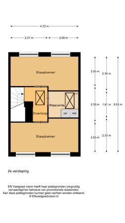 Floorplan - Akkerland 28, 1567 EK Assendelft